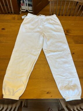 TNA Cozy Fleece Mega Sweatpants Women’s Medium 30” Inseam NWT